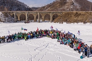 Иркутское отделение ВООП о ледовом переходе по Байкалу: «Байкал без пластика! И точка!»