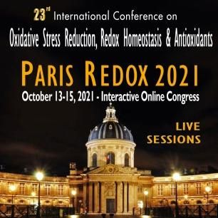 Ведущий научный сотрудник лаборатории патофизиологии, д.б.н. Семёнова Н.В. принимает участие в 23rd International Conference on Oxidative Stress Reduction, Redox Homeostasis & Antioxidants "Paris Redox 2021"